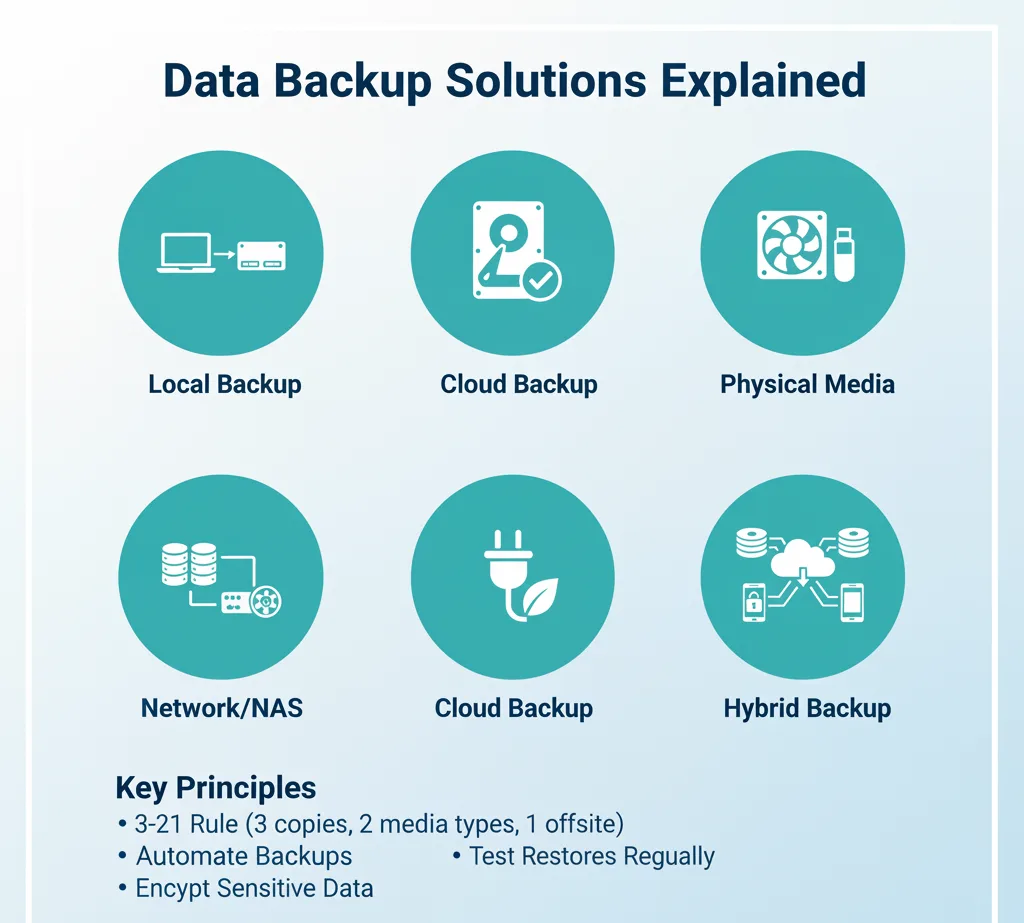 Data Backup Solutions Explained - 雷速